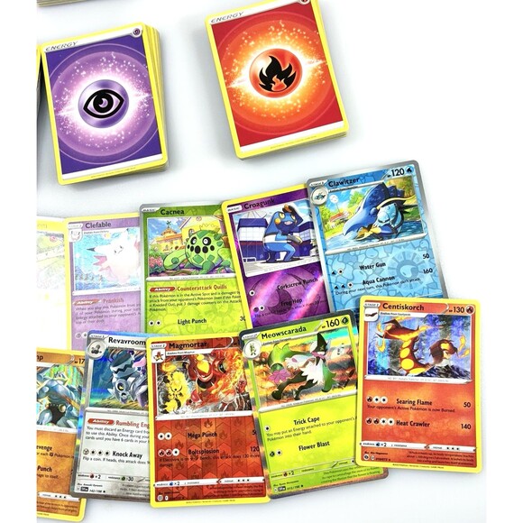Pokémon TCG Trading Card Mixed Lot of 360 Modern Cards in Collectible Tin - Picture 6 of 15